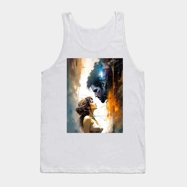 Everlasting Love: A Tale Unveiled in Art Tank Top by AlexBRD